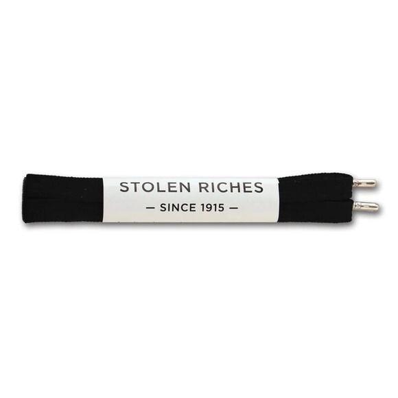 Stolen Riches Folsom Black Sneaker Shoe Laces‎ 45"
