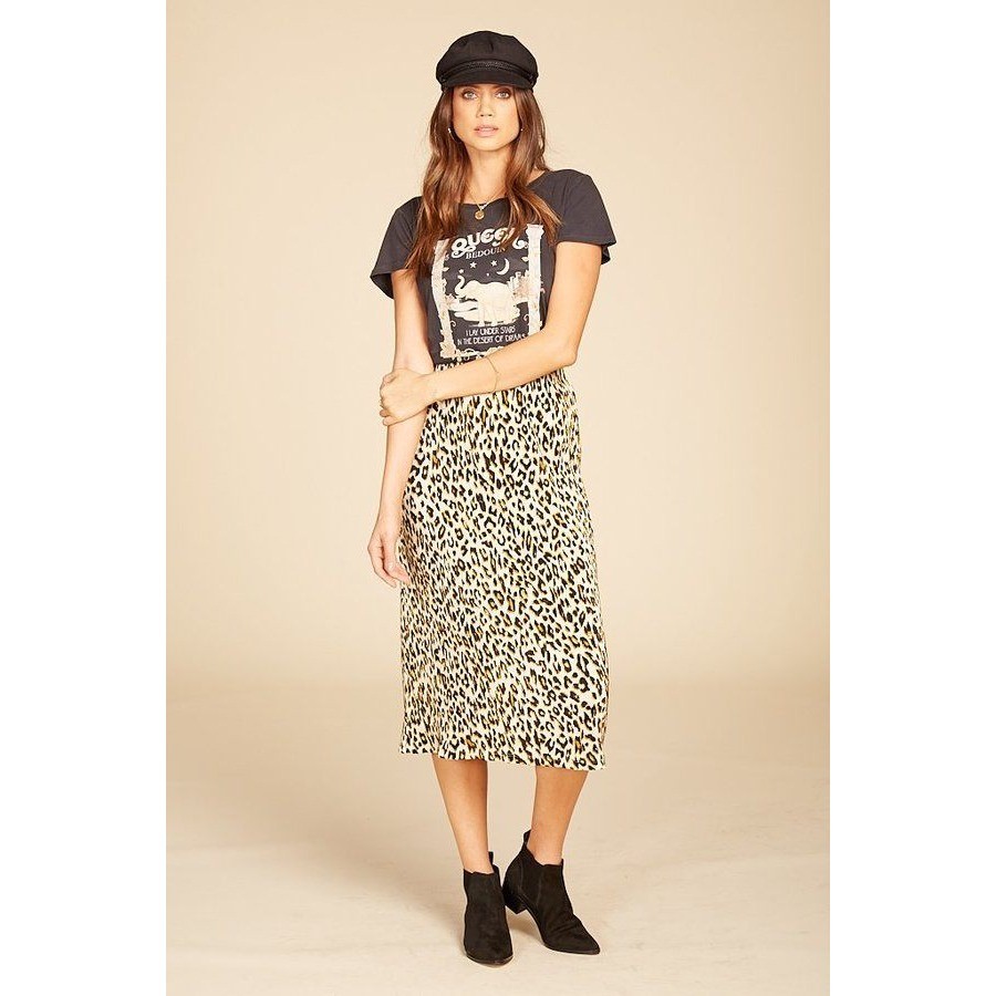 Spell & The Gypsy Collective Queen Bedouin Elephant Graphic Tee Black XL - View 6