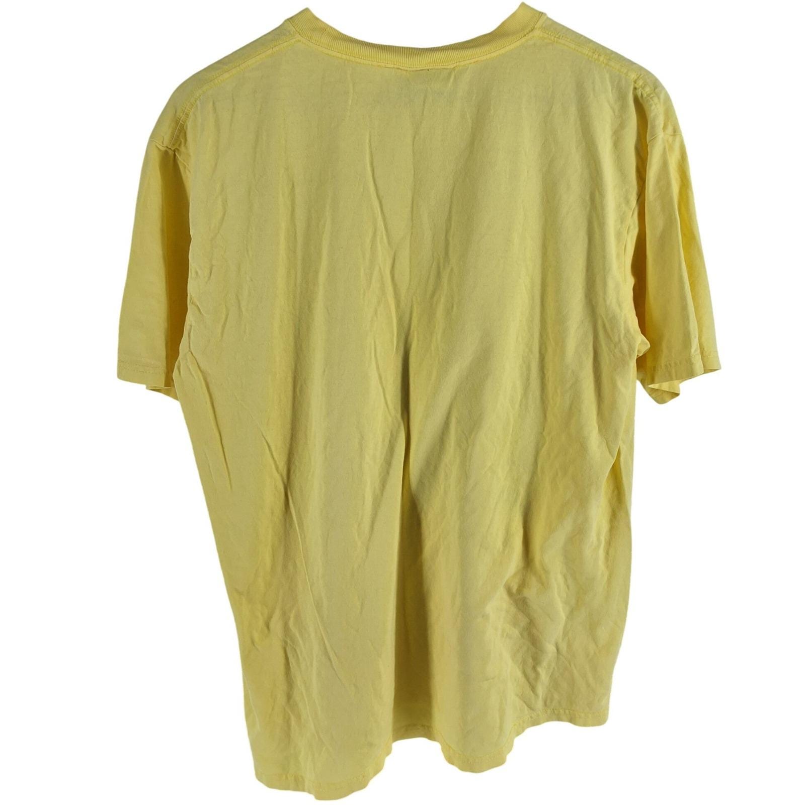 Vintage Campus One University of Oregon Ducks T-Shirt Yellow Large Go Ducks - View 4