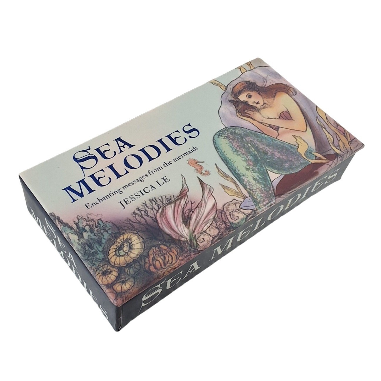 Sea Melodies Mermaid Oracle Cards Deck Jessica Le US Games Systems SEA40 40 Card