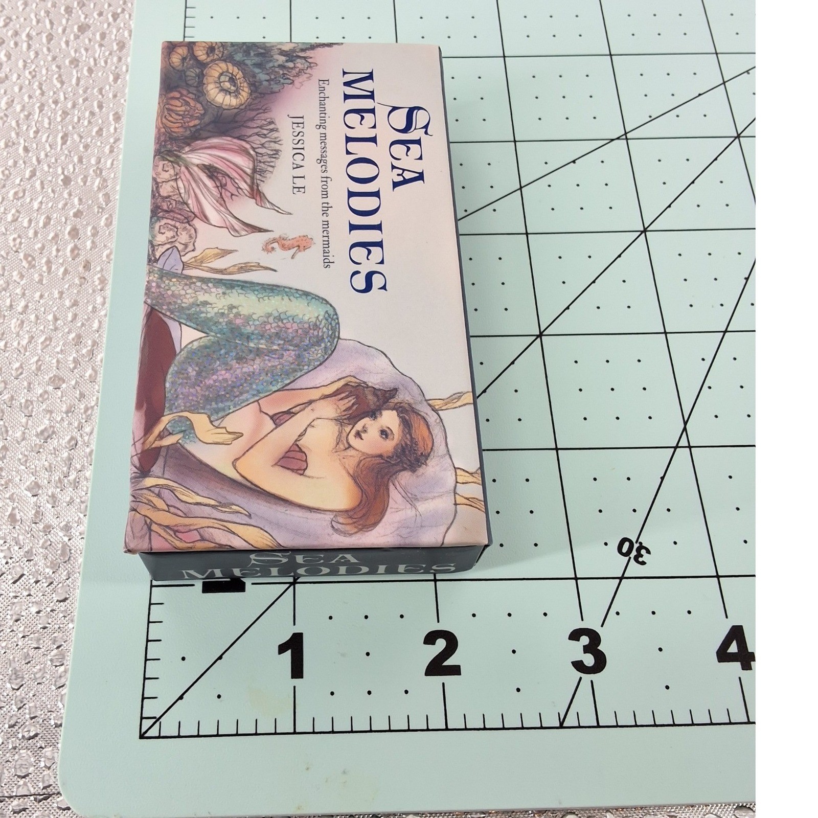 Sea Melodies Mermaid Oracle Cards Deck Jessica Le US Games Systems SEA40 40 Card - View 5