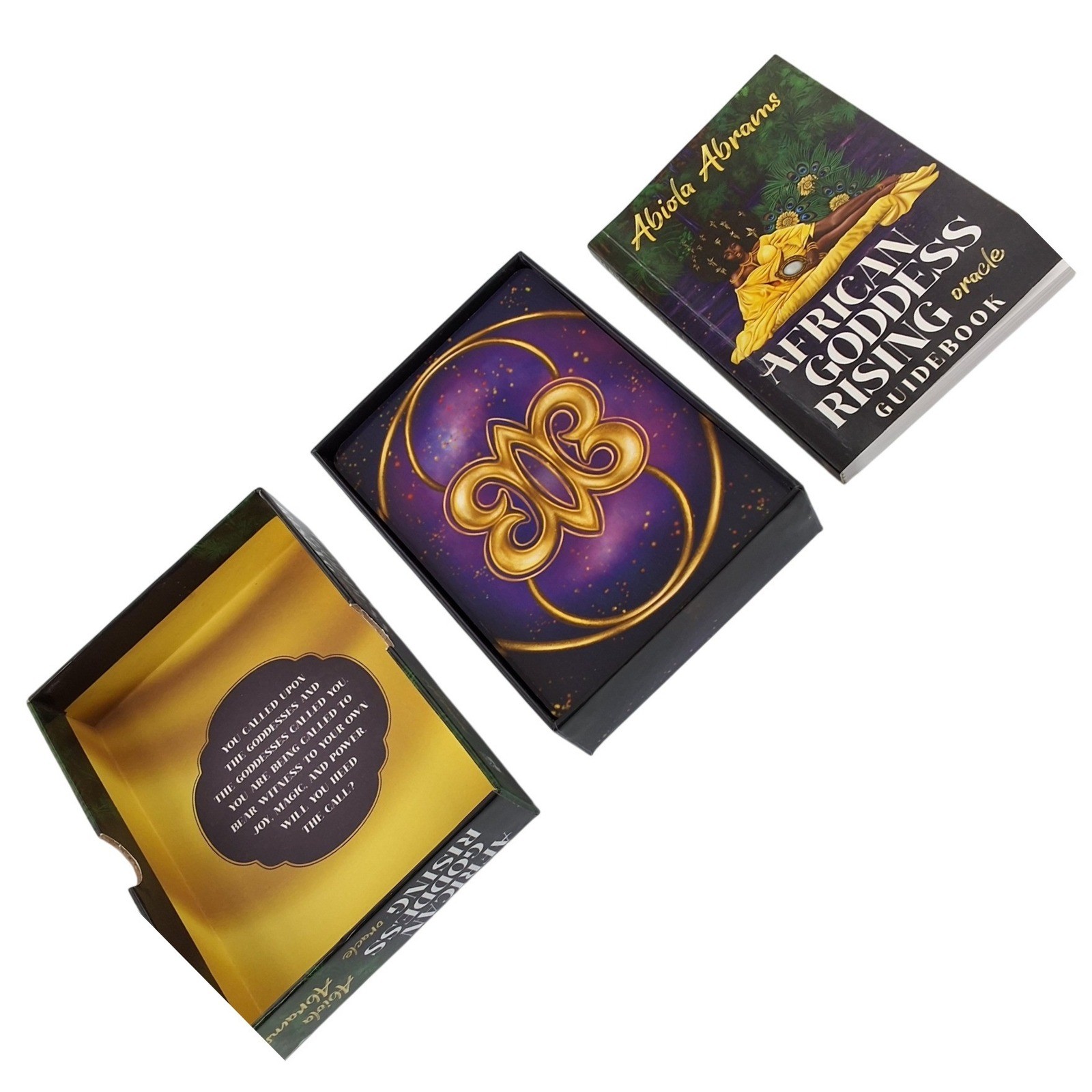 Abiola Abrams African Goddess Rising Oracle 44 Card Deck & Guidebook - View 3