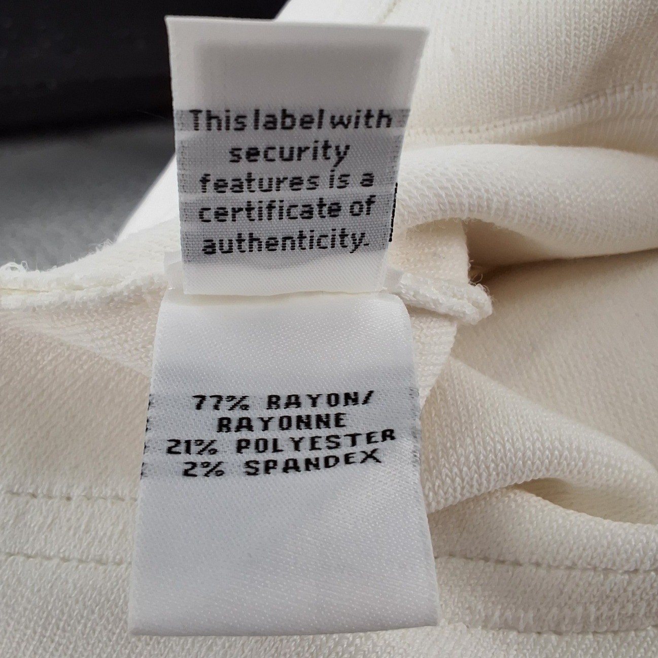 NWT DVF White Knit Fit & Flare Dress Cap Sleeve Bridal Size S - View 5