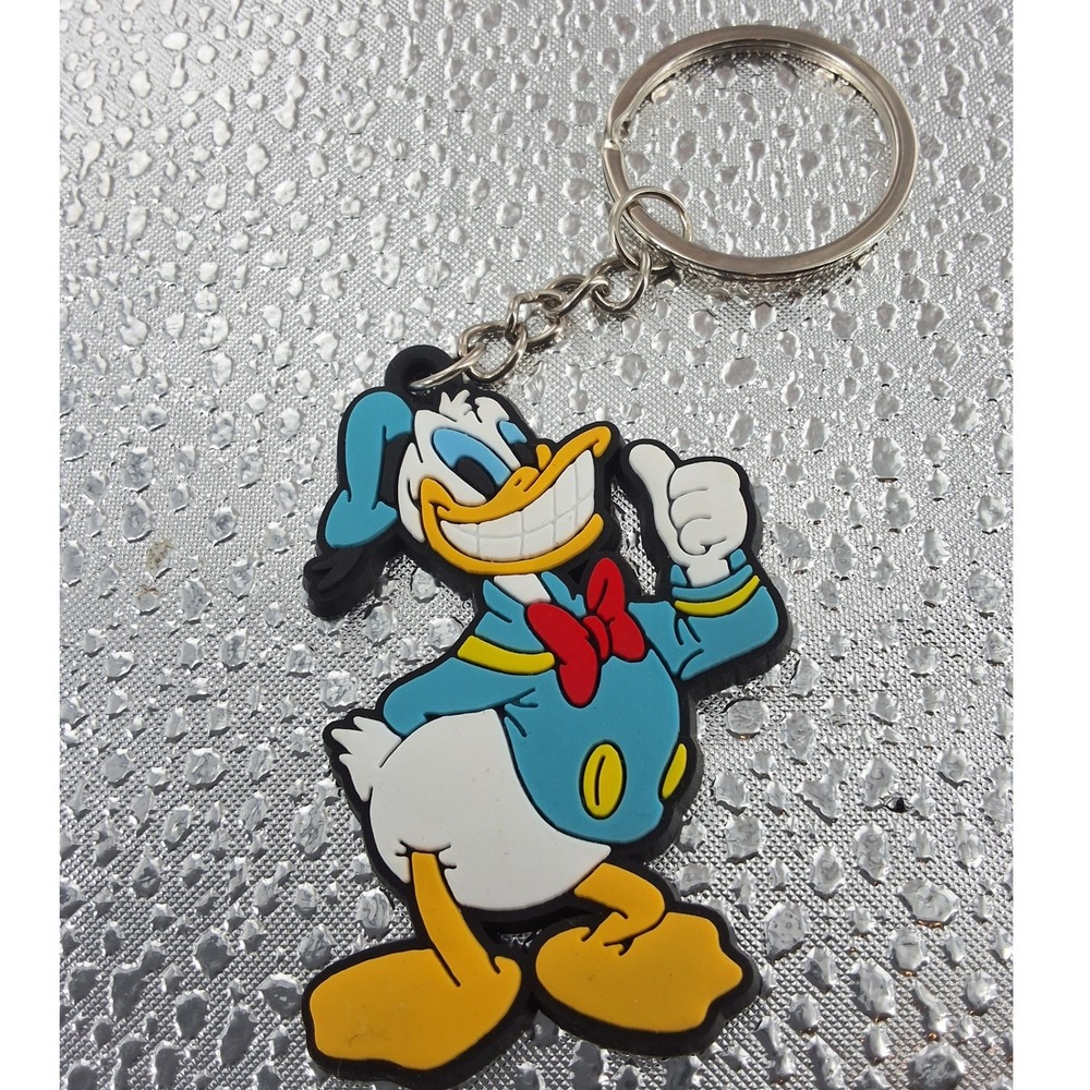 Disney Donald Duck Rubber Keychain Fob Charms | Set of 2 - View 4