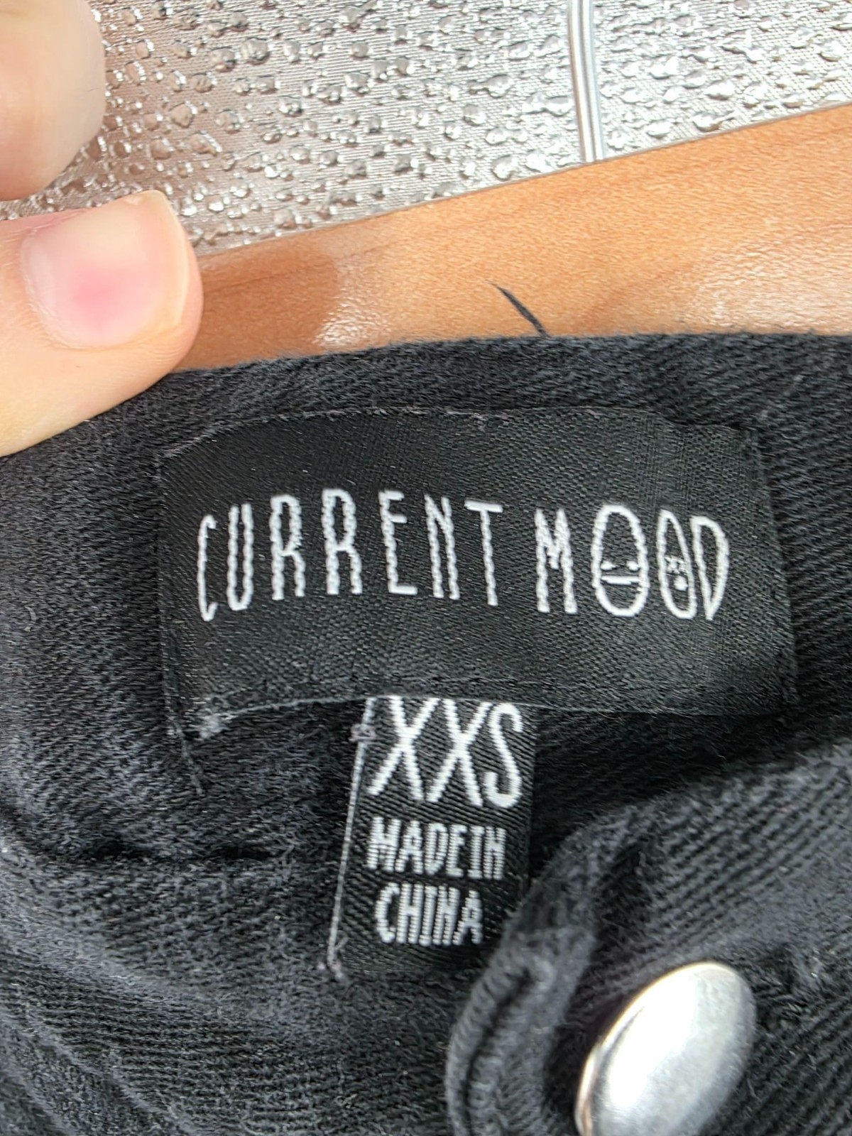 Black Chain-Linked Convertible Pants With Cargo Pockets Size XXS - View 3