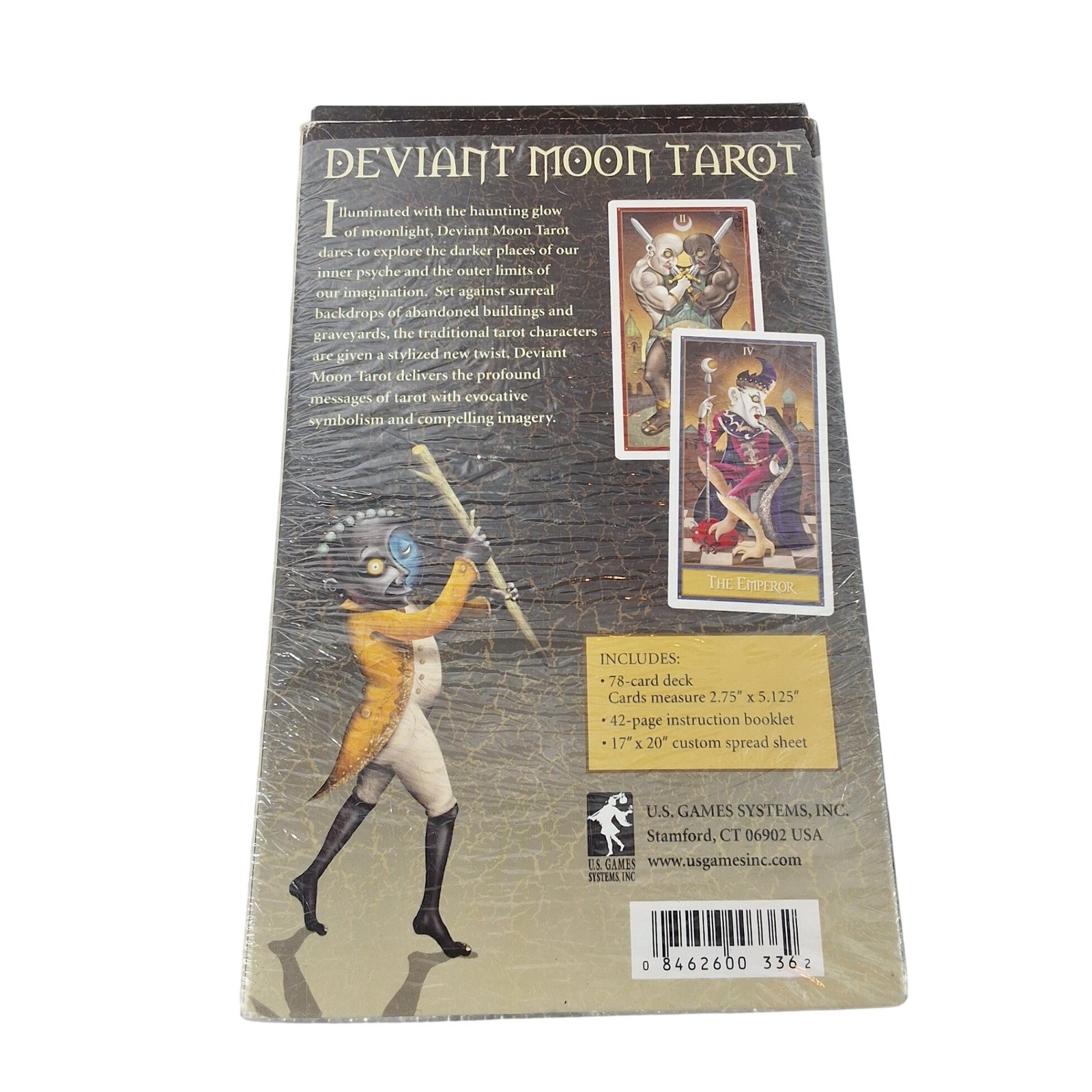 Deviant Moon Tarot Deck by Patrick Valenza 78 Cards US Games Systems New