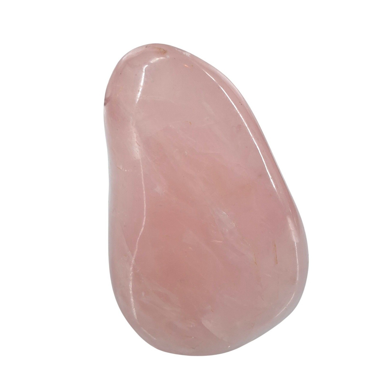 Polished Rose Quartz Freeform Crystal Standing Stone Pink Natural Specimen 5"