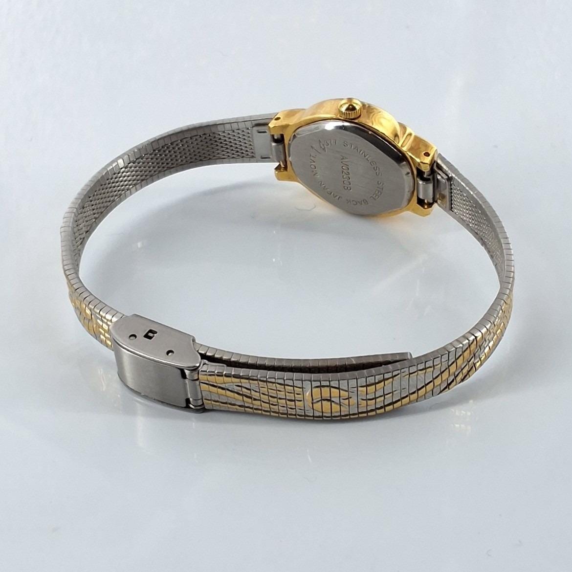 Avon Two Tone Gold Silver Mesh Band Dress Watch Japan Movt AV023QB