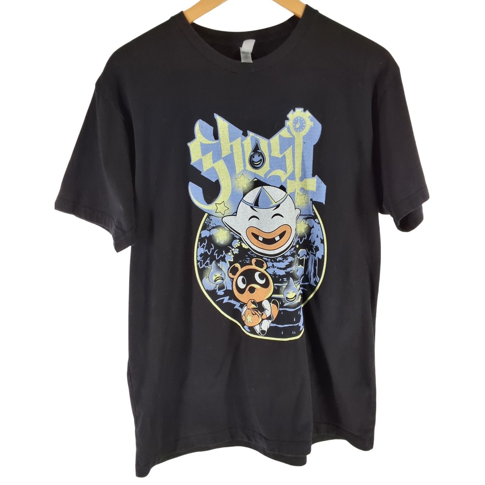 Ghost Band Animal Crossing Mashup Shirt Draculabyte Wisper Name Black L