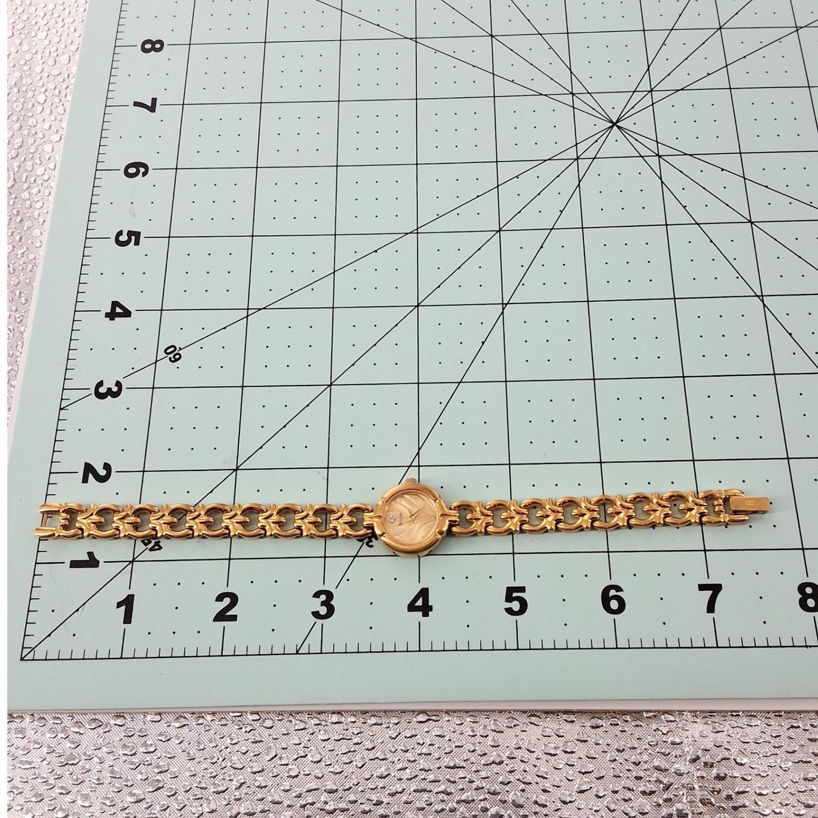 Vintage Bulova T9 Diamond Accent Gold-Tone Quartz Ladies Watch - View 6