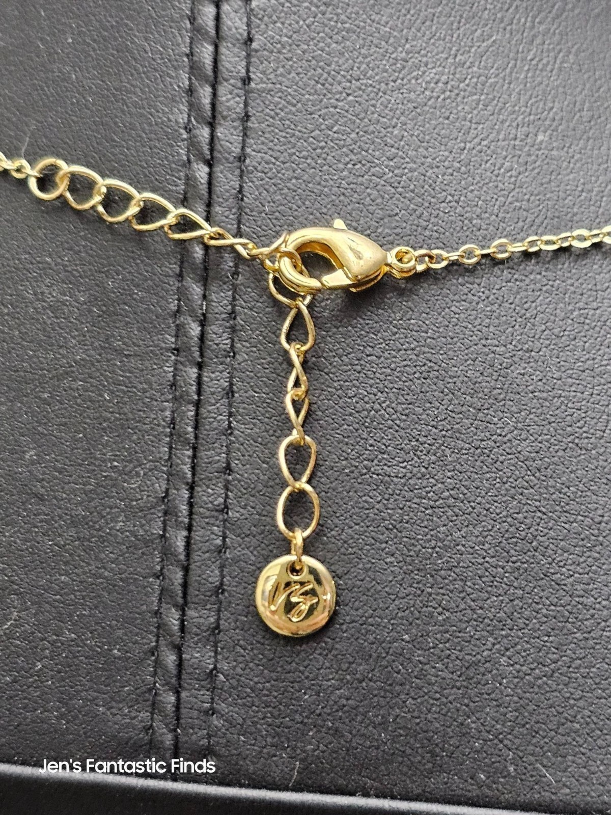 Gold Greenwich Locket Necklace With Chain New - View 8