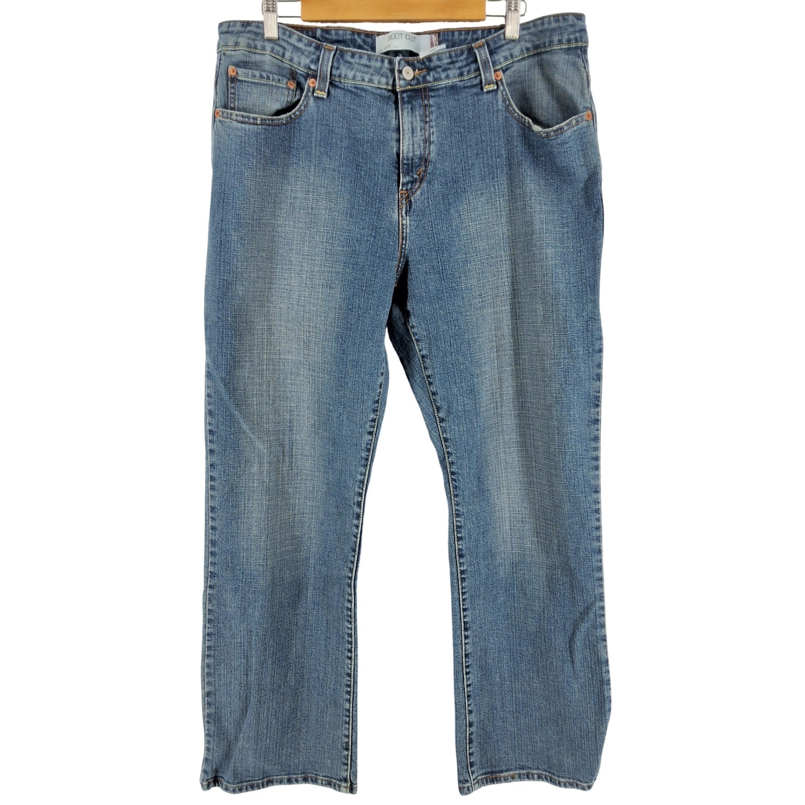 Levi's 515 Bootcut Jeans Women's Size 20M Medium Wash Stretch Denim Mid Rise
