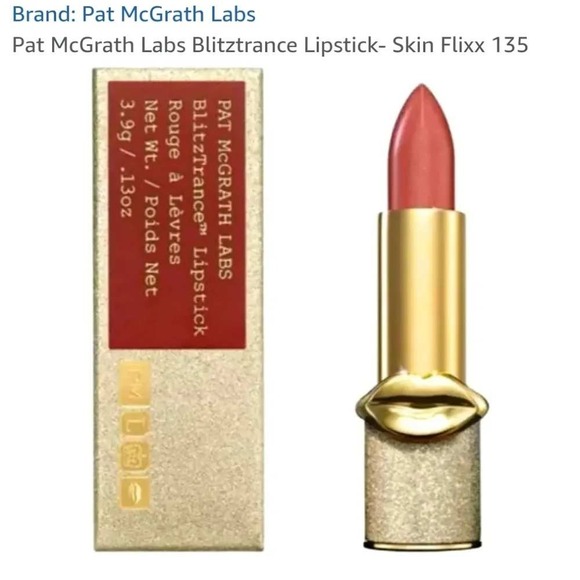 Pat McGrath BlitzTrance Lipstick Skin Flixx 135 Luminous Metallic Rosy Plum