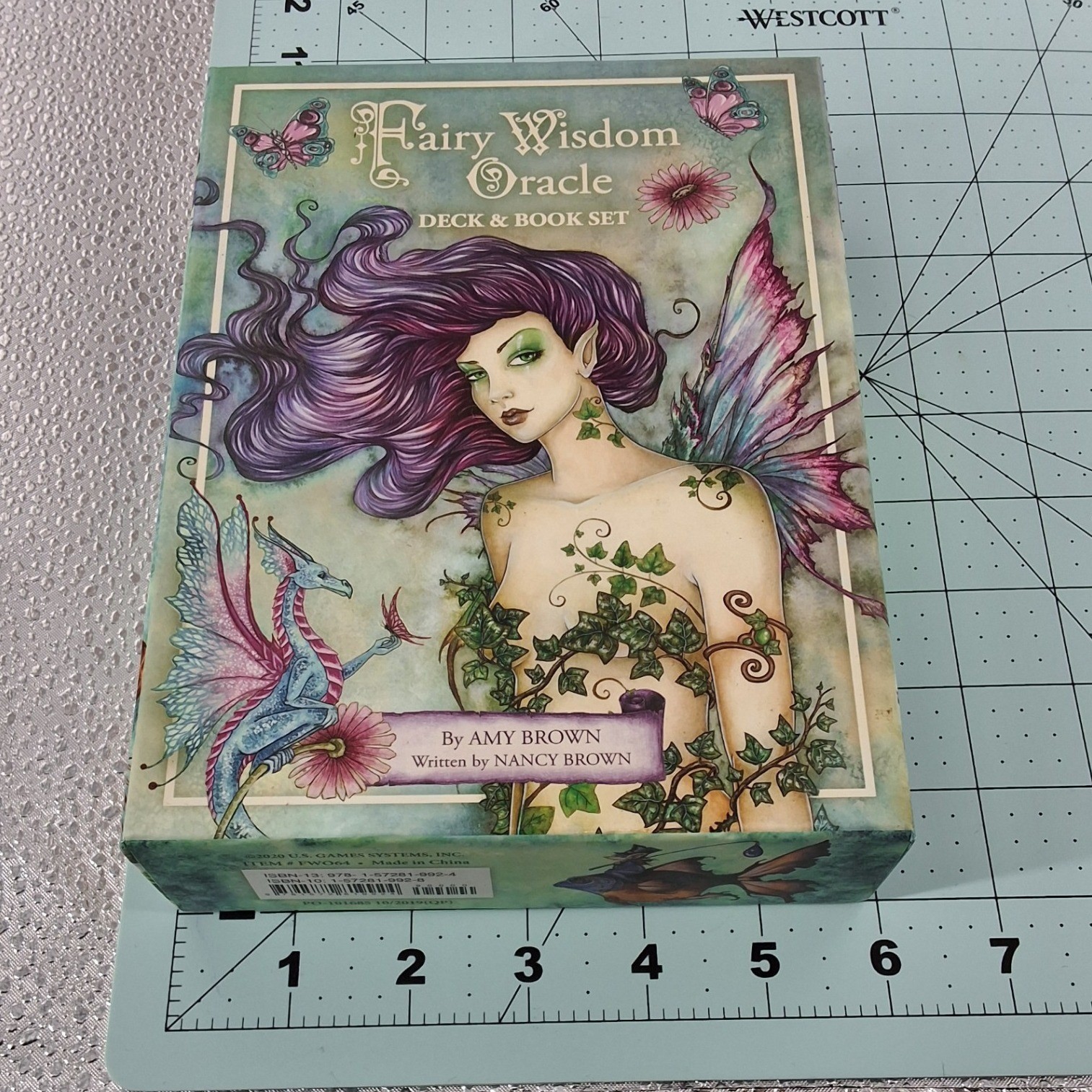 Fairy Wisdom Oracle Deck and Book Set Amy Brown 64 Cards Hardback Book FW64 - View 4