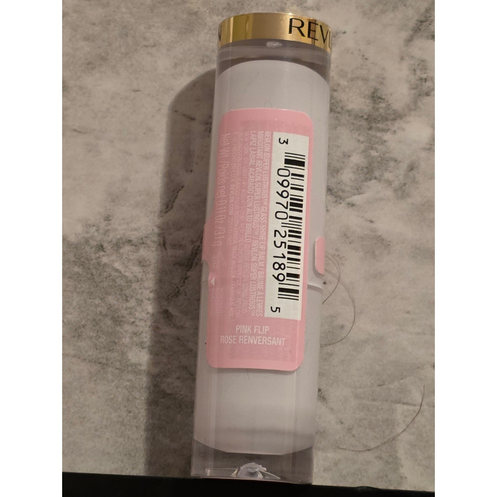 Revlon Super Lustrous Glass Shine Lip Balm 002 Pink Flip High Shine 0.11oz New - View 5