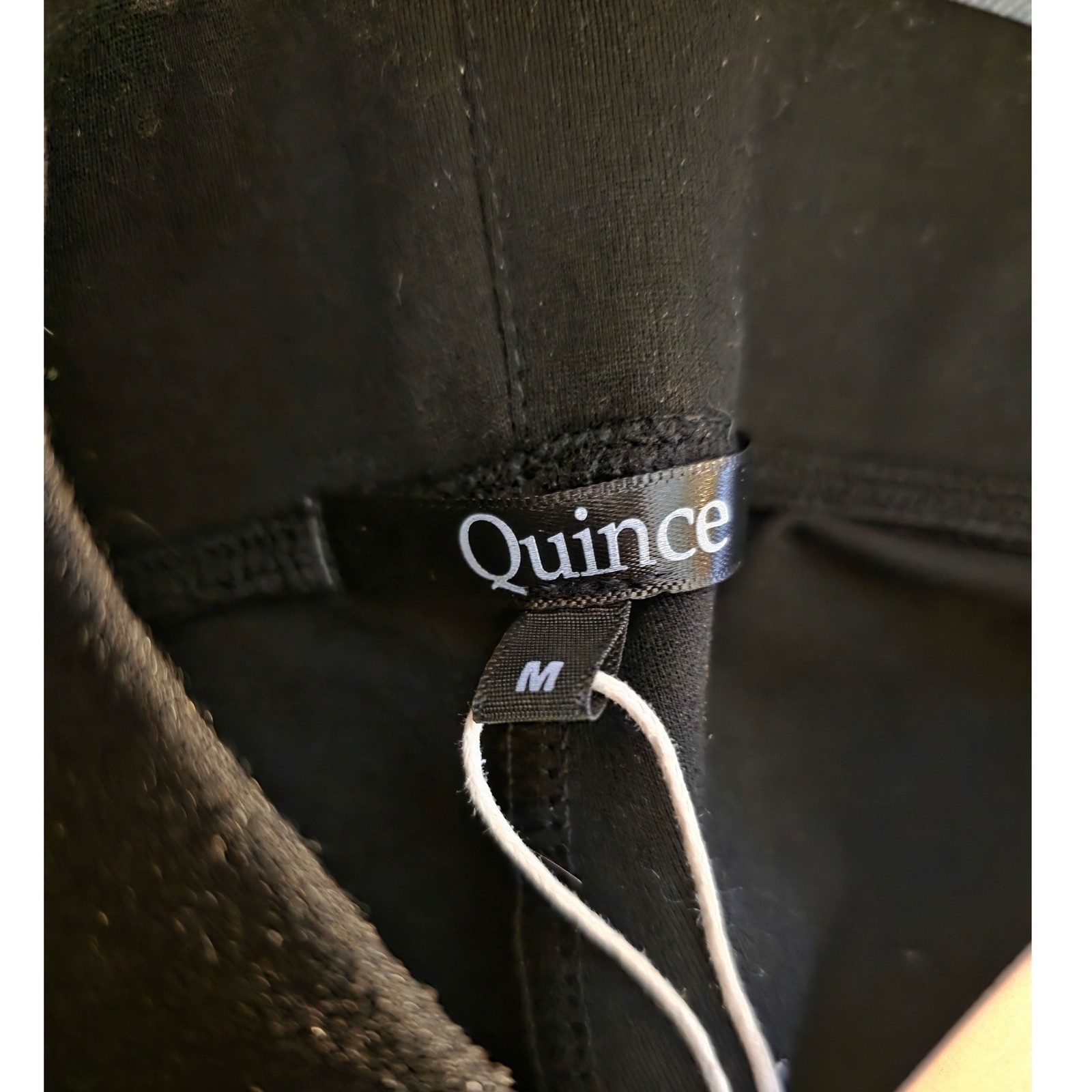 New Quince Ultra-Stretch Ponte Skinny Pant Black Tall Medium - View 5