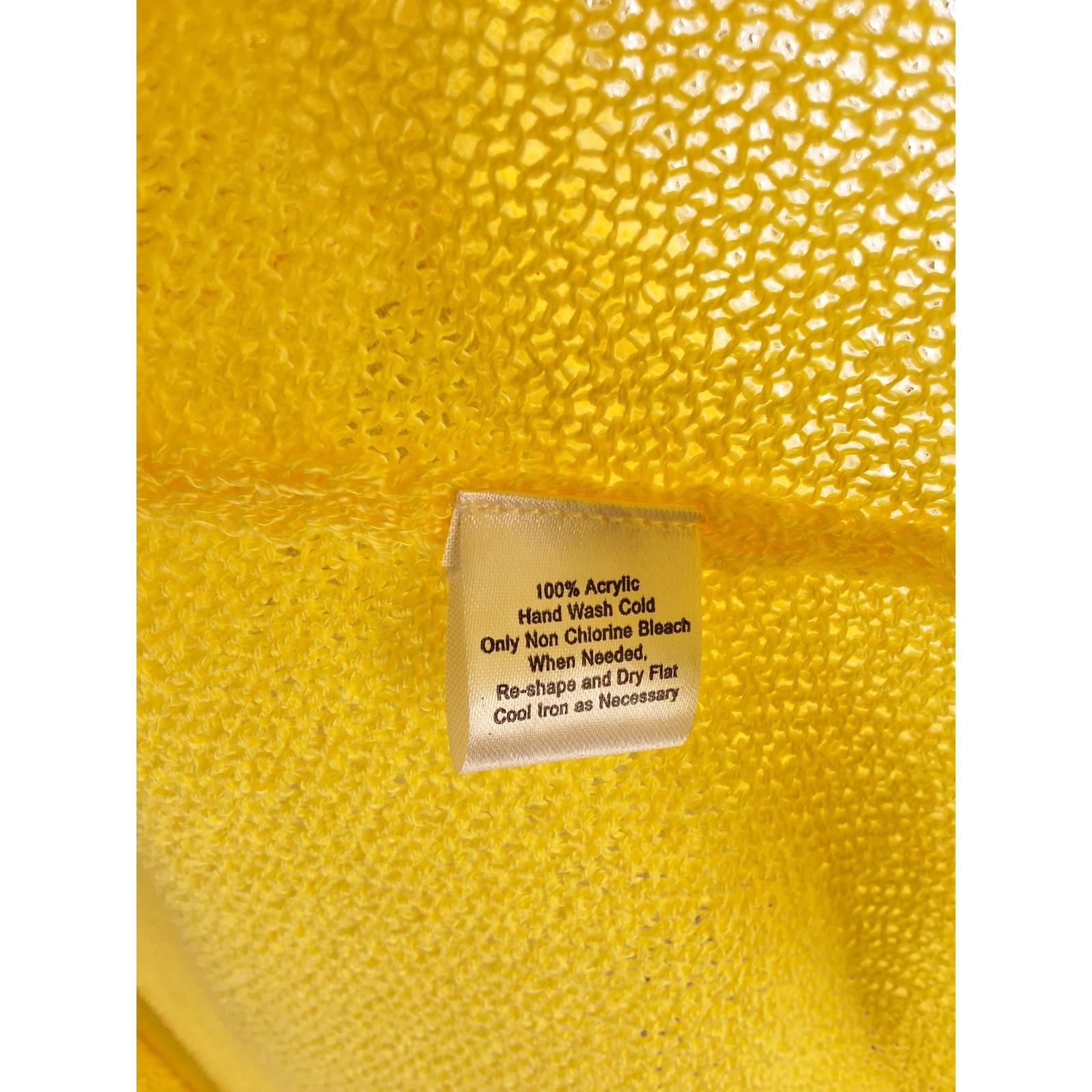 Kintamani by Wind River Yellow Ruffle Open Front Cardigan Sweater Womens Small - View 5