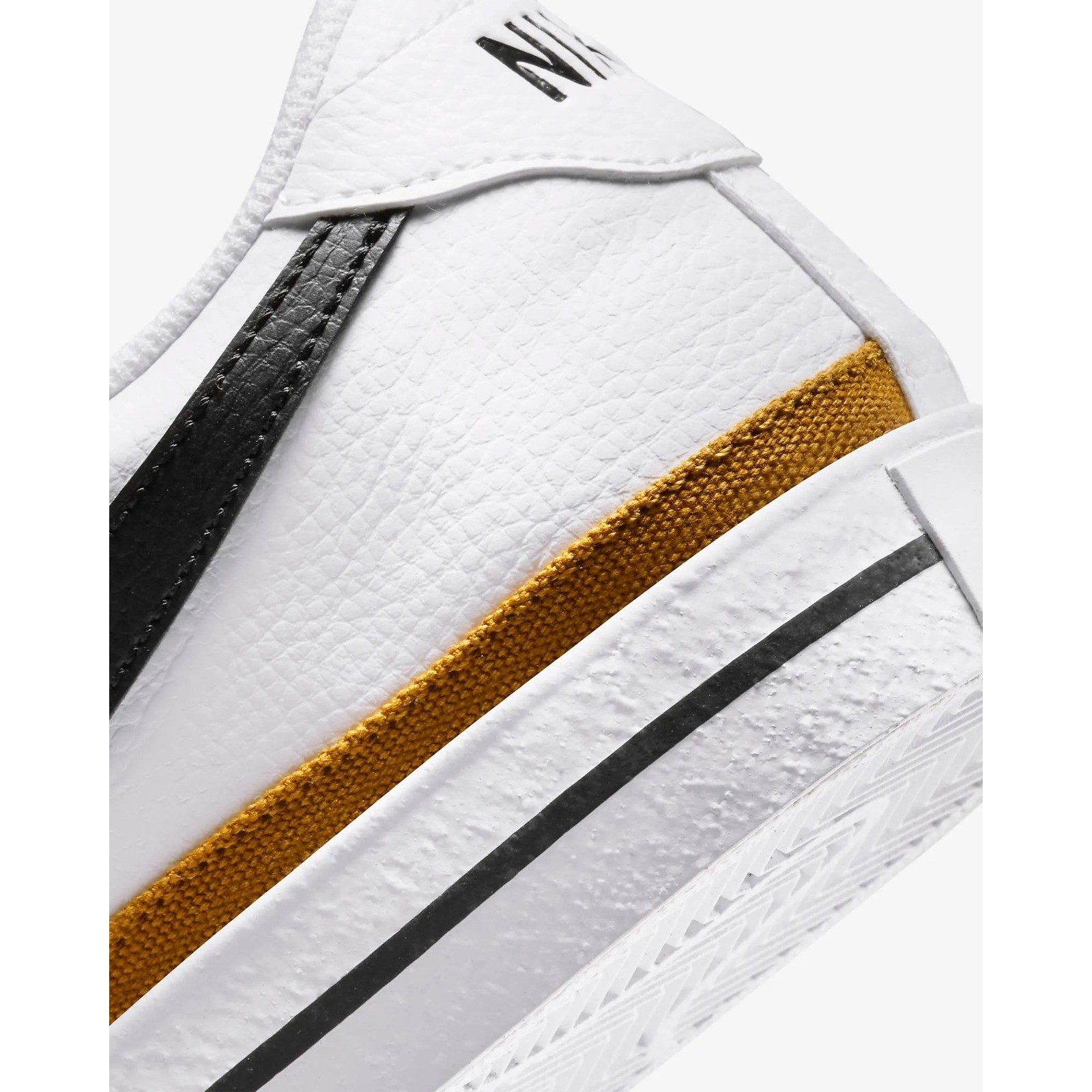 Nike Court Legacy Men's Shoes White Gold Sneakers DH3162-101 Size 9 - View 10