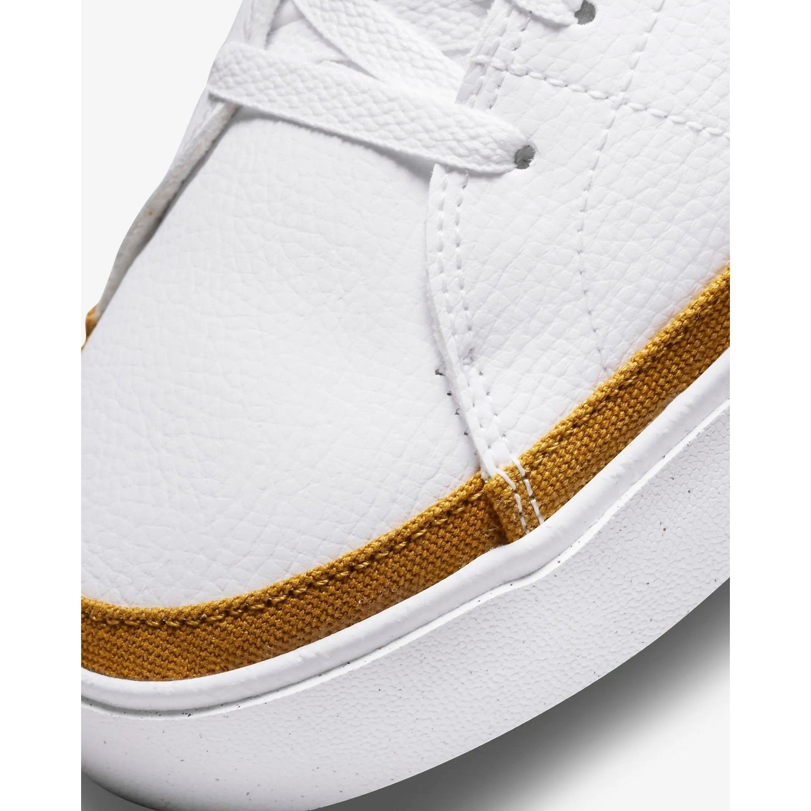 Nike Court Legacy Men's Shoes White Gold Sneakers DH3162-101 Size 9 - View 8