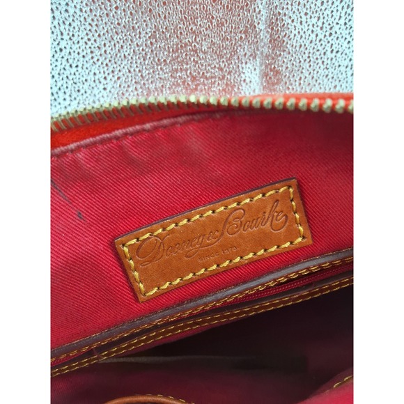 Dooney & Bourke Orange Signature Monogram Crossbody Bag & Wallet Set AS IS - View 8