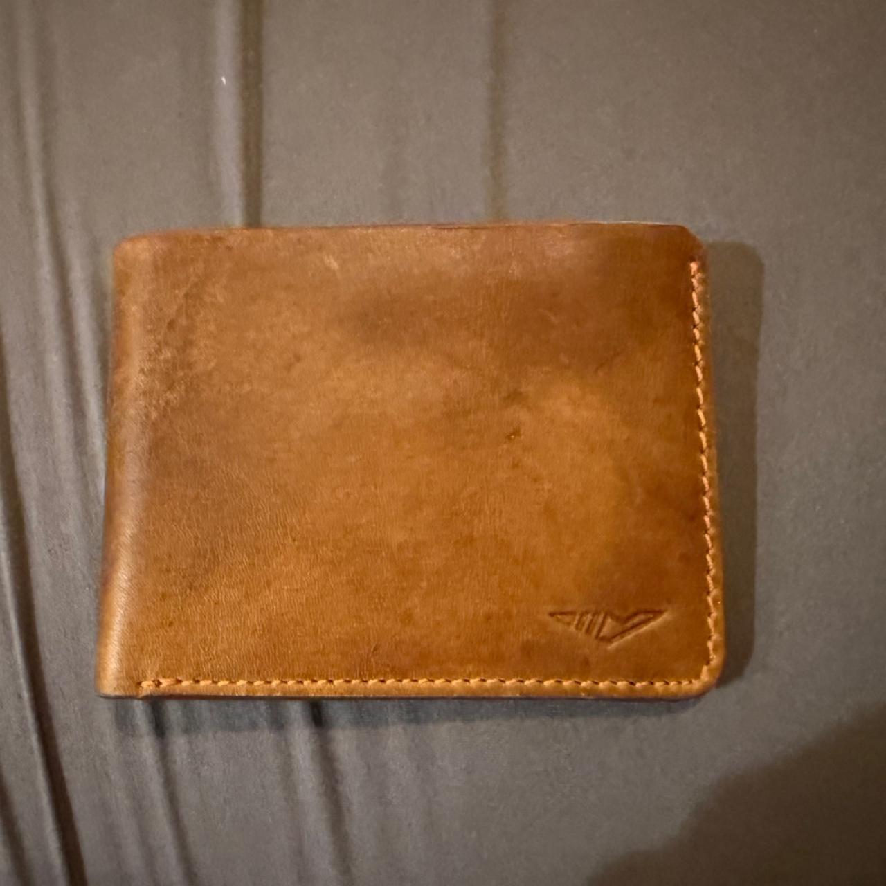 Vintage Black Eel Skin Card Holder Minimalist Slim Wallet Paneled Unisex - View 12