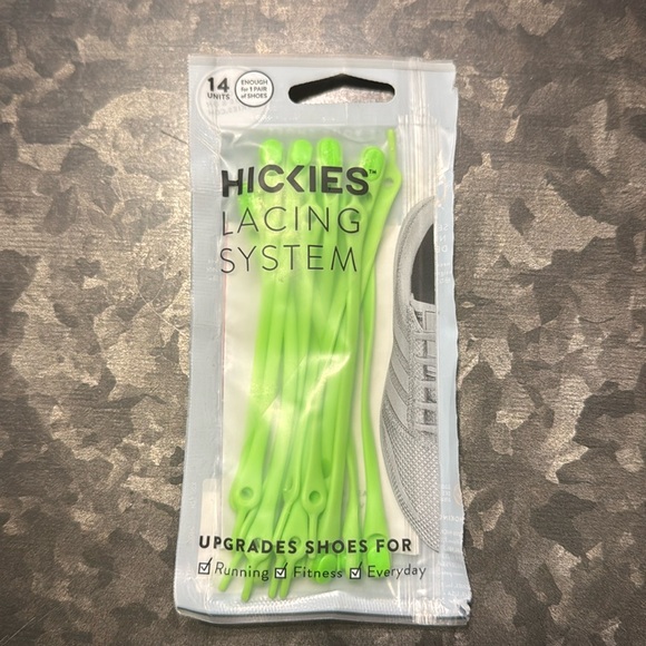 Hickies Inc H2 14 Pack Shoe Laces White New - View 7
