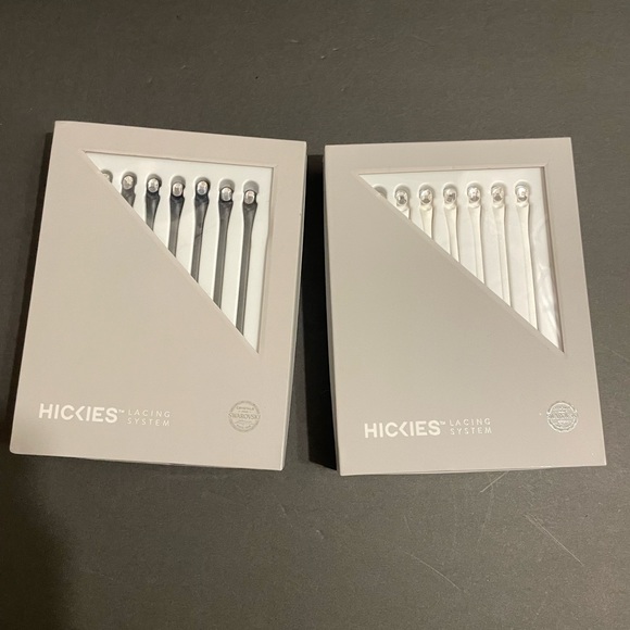 Hickies Inc H2 14 Pack Shoe Laces White New - View 9
