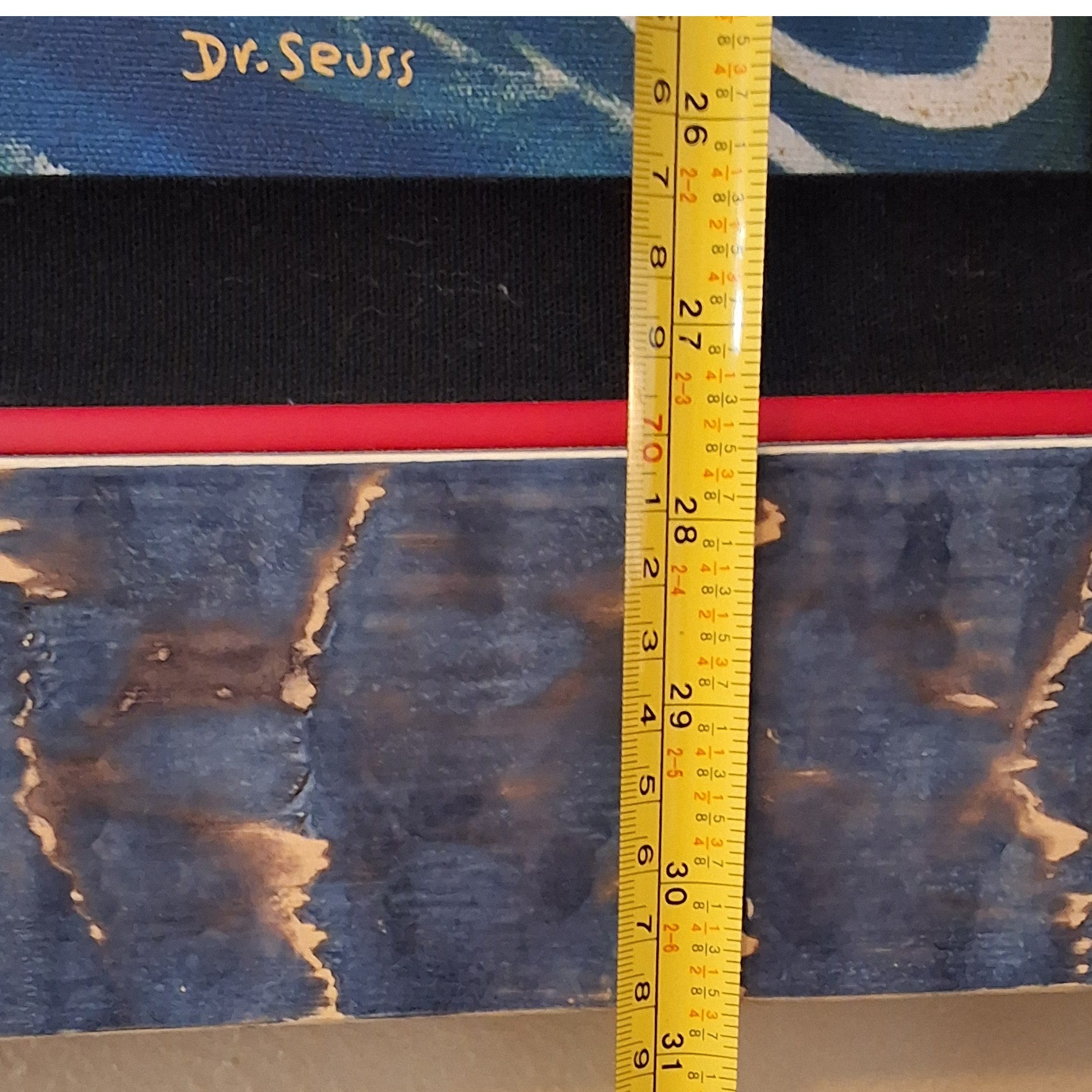 Dr Seuss Firebird Limited Edition Canvas Print Tigerwood Frame RARE COA 669/850 - View 9