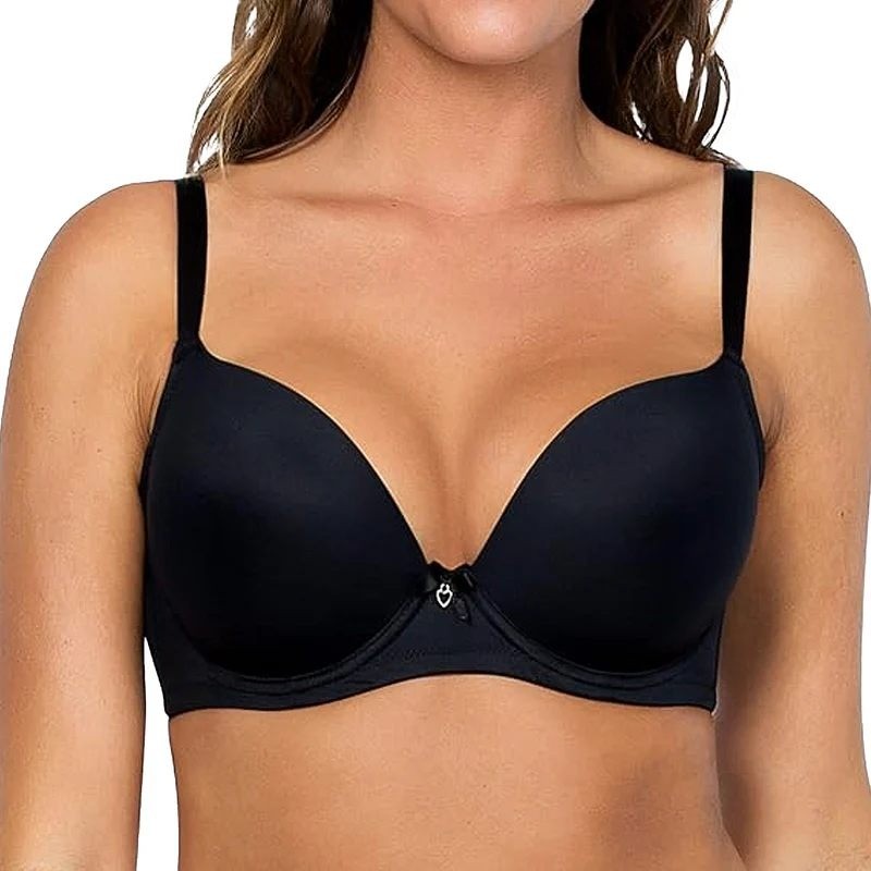 Parfait Jeanie 4801 Molded Plunge Bra European Nude 36E UK 36DDD US NWT