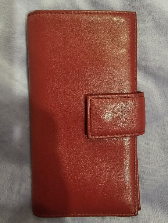 Classic Black Leather Bifold Wallet |‎ Snap Closure | Card Slots - View 15