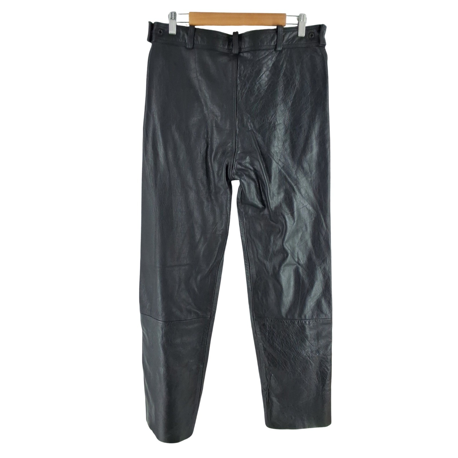 Unik 770 Mens Leather Motorcycle Overpants Full Zip Biker Pants 32x34