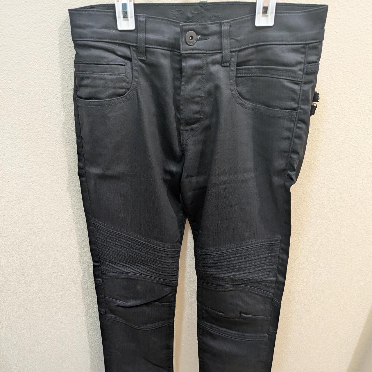 Unik 770 Mens Leather Motorcycle Overpants Full Zip Biker Pants 32x34 - View 14