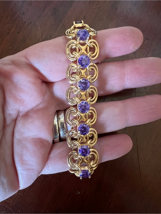 Italy 925 Sterling Silver‎ Gold Vermeil Wheat Chain Bracelet 7" 3.2g Minimalist - View 13