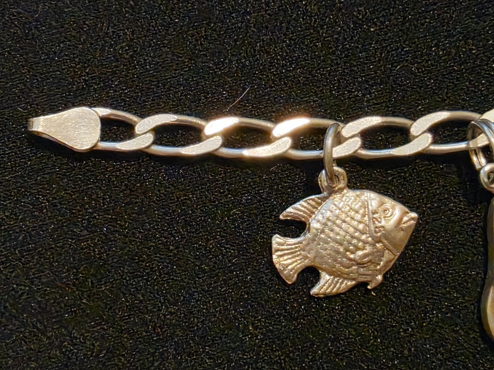 Sterling Silver Mexico Charm Bracelet With Ocean & Travel-Themed Charms - View 4