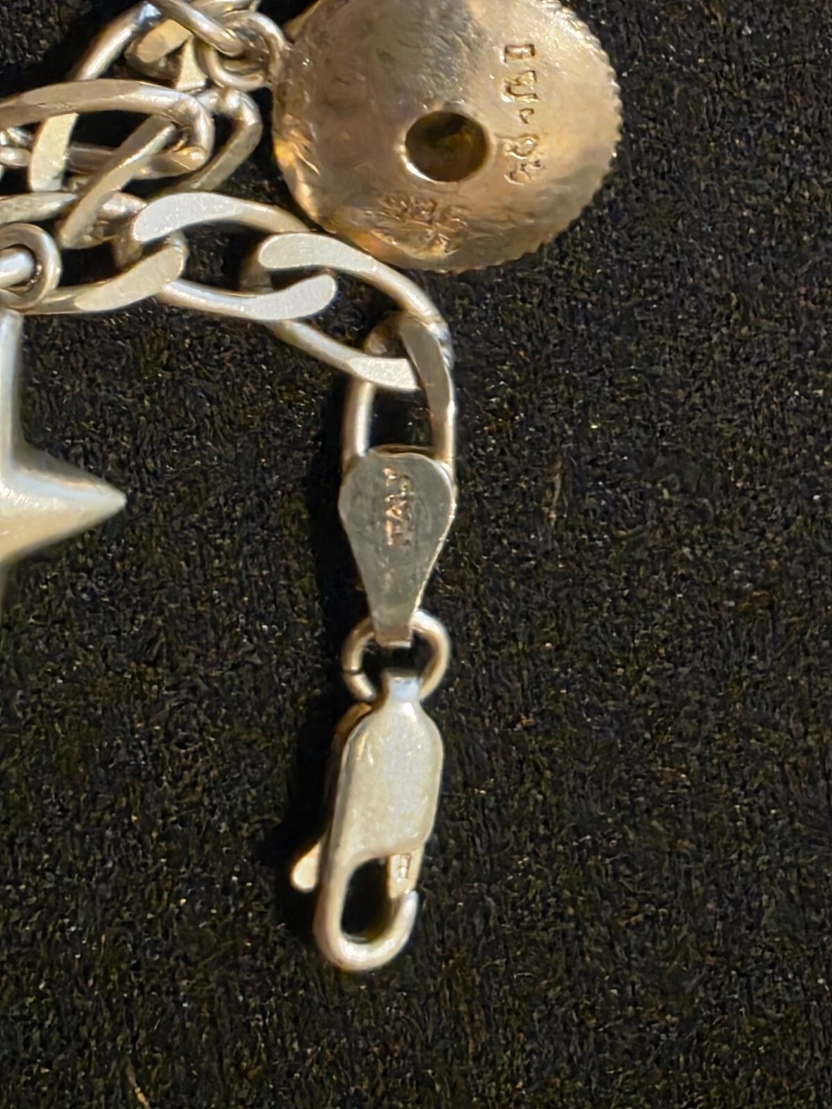 Sterling Silver Mexico Charm Bracelet With Ocean & Travel-Themed Charms - View 9