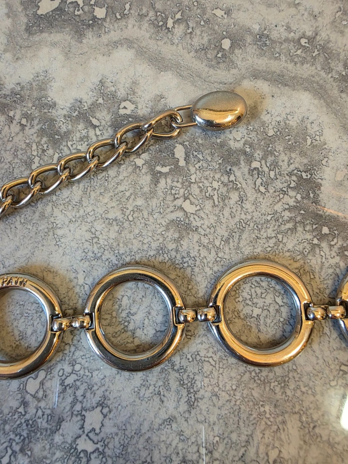 Made in Spain Ring Link Belt Adjustable Chain‎ 38" - View 4