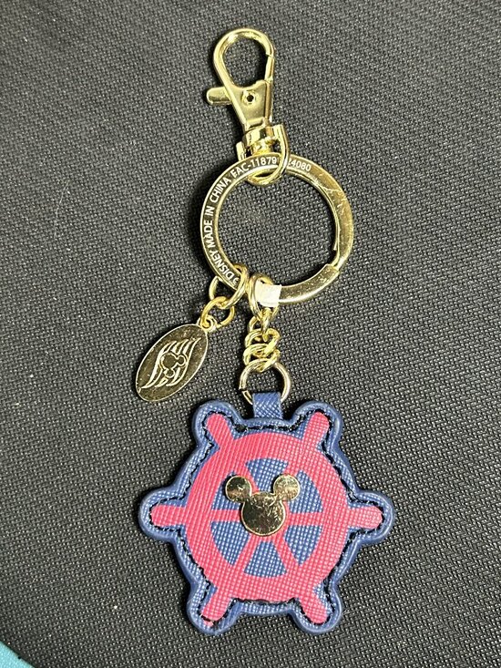 Disney Minnie Mouse Rubber Keychain Set of 3 | Pink & Black Bag Charm Fob - View 16