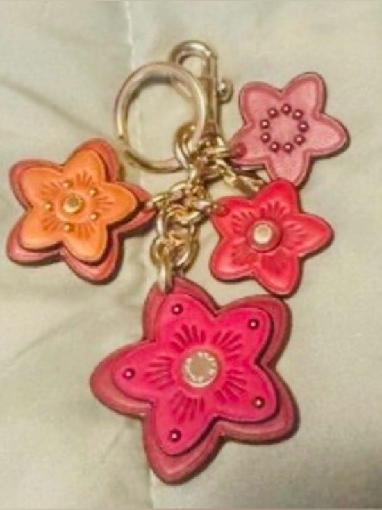 Disney Minnie Mouse Rubber Keychain Set of 3 | Pink & Black Bag Charm Fob - View 22