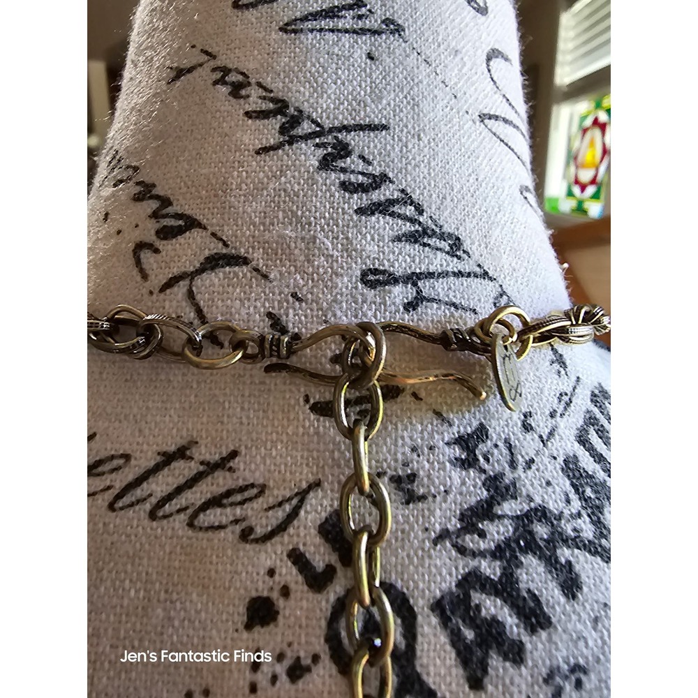 Milan Pocket Watch with Chain-link Necklace 39-46" Steam Punk‎ Antique Gold - View 4
