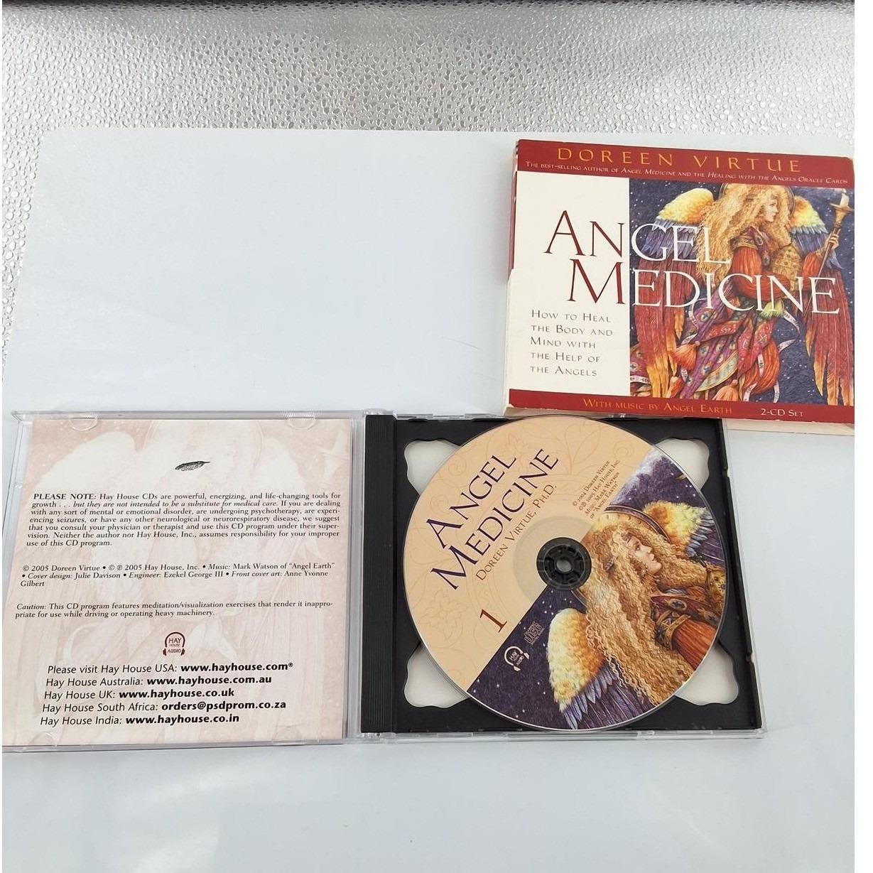 Doreen Virtue 8-CD Lot Angel Medicine Indigo Crystal Rainbow Children Healing