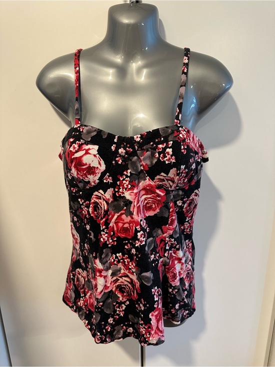 No Boundaries Pink Orchid Ribbed Camisole V-Neck Tank Top XXXL 3XG 21 NJ19T121C - View 4