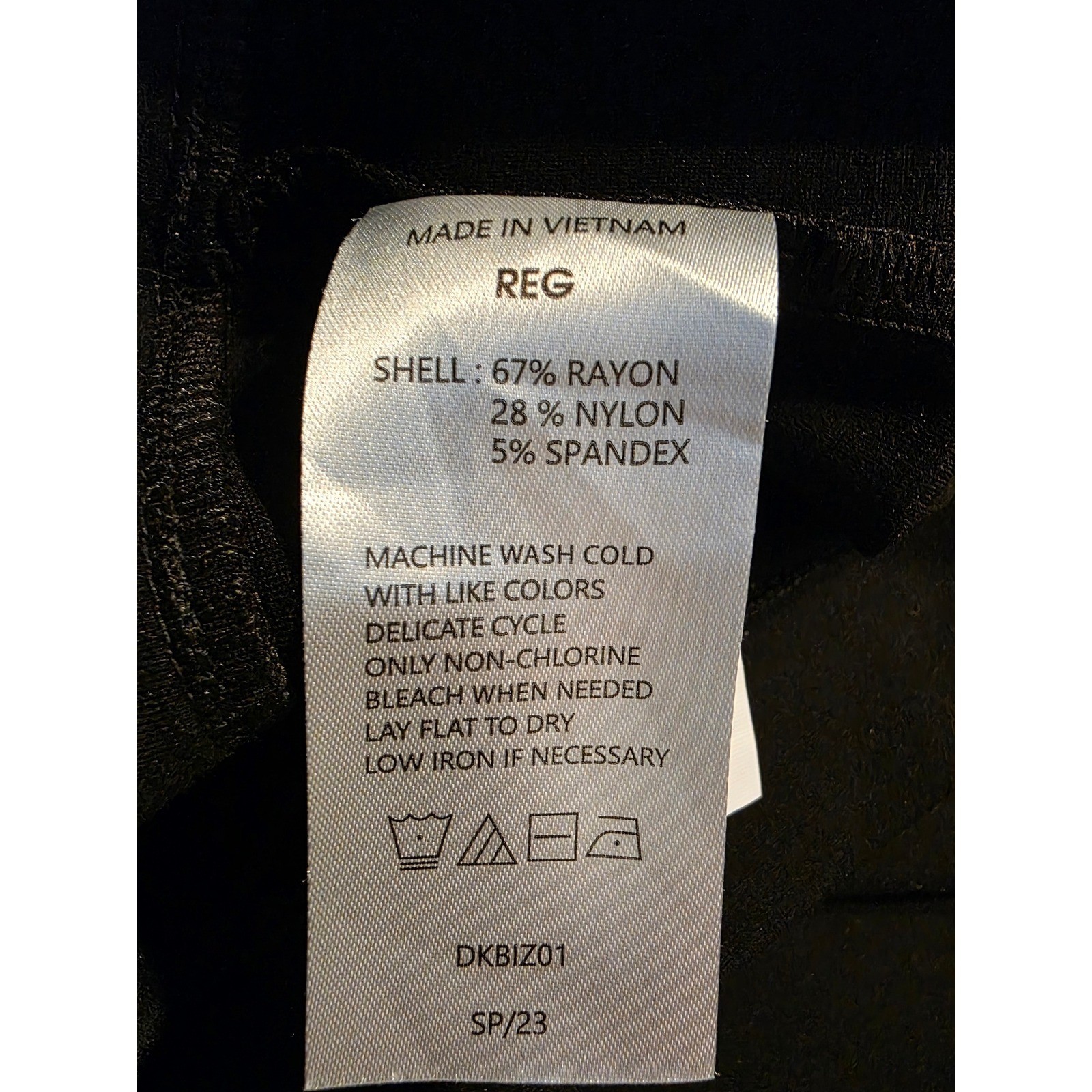 Quince Ultra-Stretch Ponte Straight Leg Pants XL Black Inseam 32 New - View 5