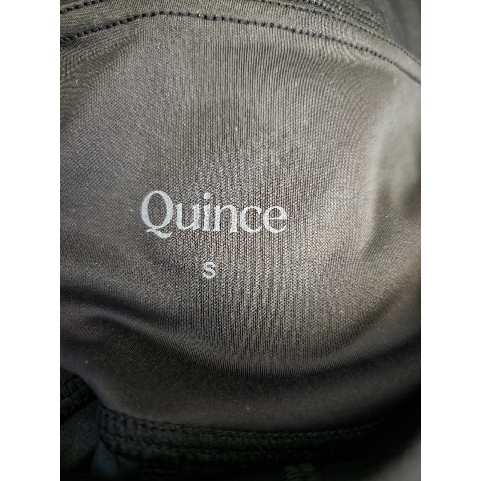 Quince Ultra-Soft High-Rise Pocket Legging Black Small 28 inseam New - View 5