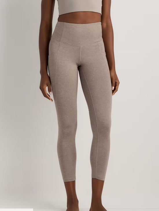 Quince Ultra-Soft High-Rise Pocket Legging Black Small 28 inseam New - View 14