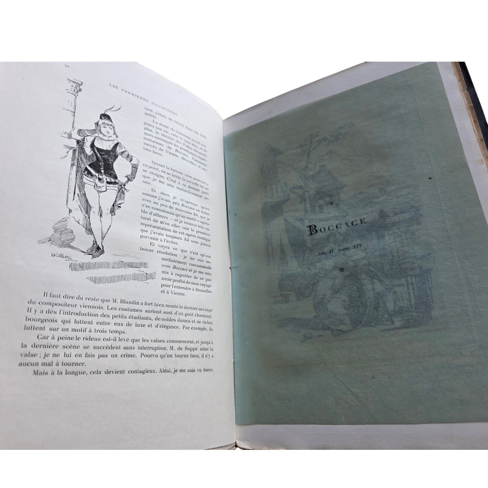 Les Premières Illustrées 1881-1882 Raoul Toche Antique French Theater Book - View 11