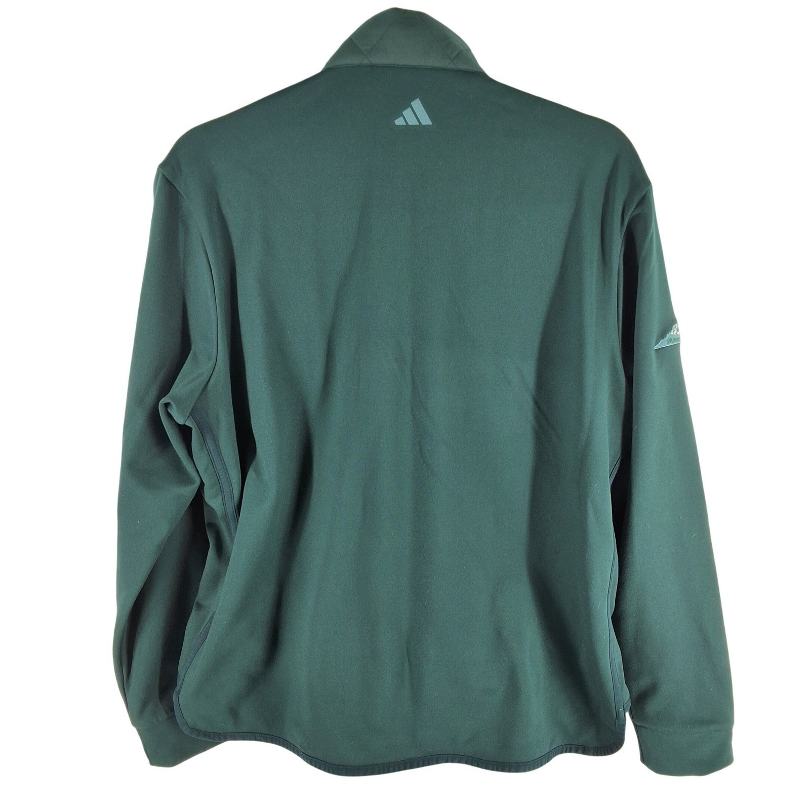 Adidas Ultimate365 Hybrid Quilted Puffer Jacket Aurora Ivy Green Mt Shasta XL - View 3
