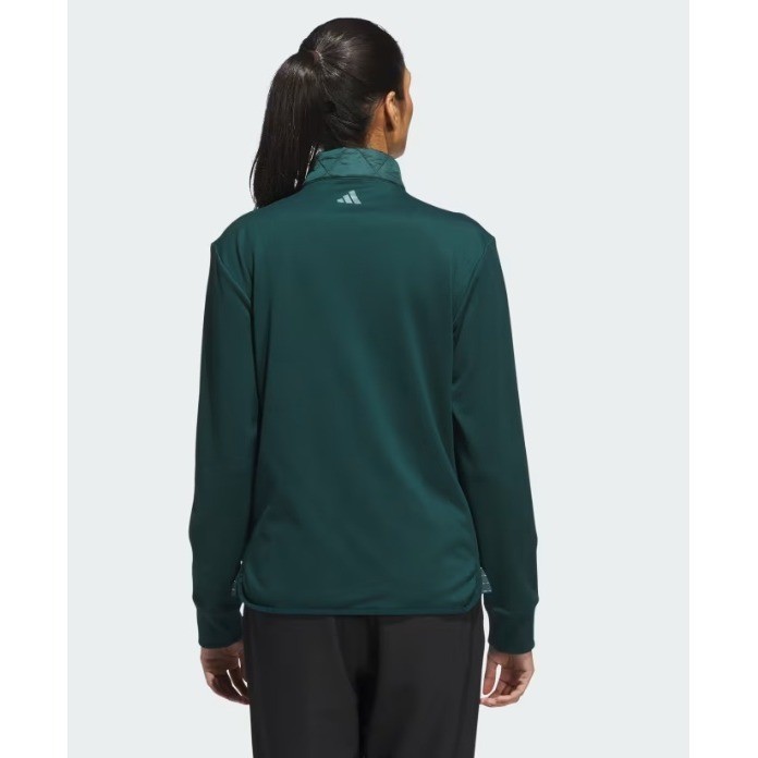 Adidas Ultimate365 Hybrid Quilted Puffer Jacket Aurora Ivy Green Mt Shasta XL - View 4