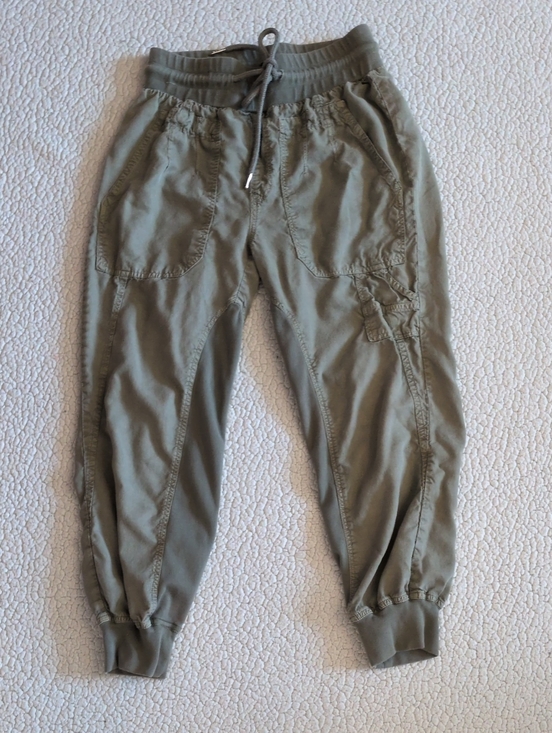 Quince SuperSoft Fleece Wide Leg Pants Navy Blue Tencel Modal Blend Medium - View 13