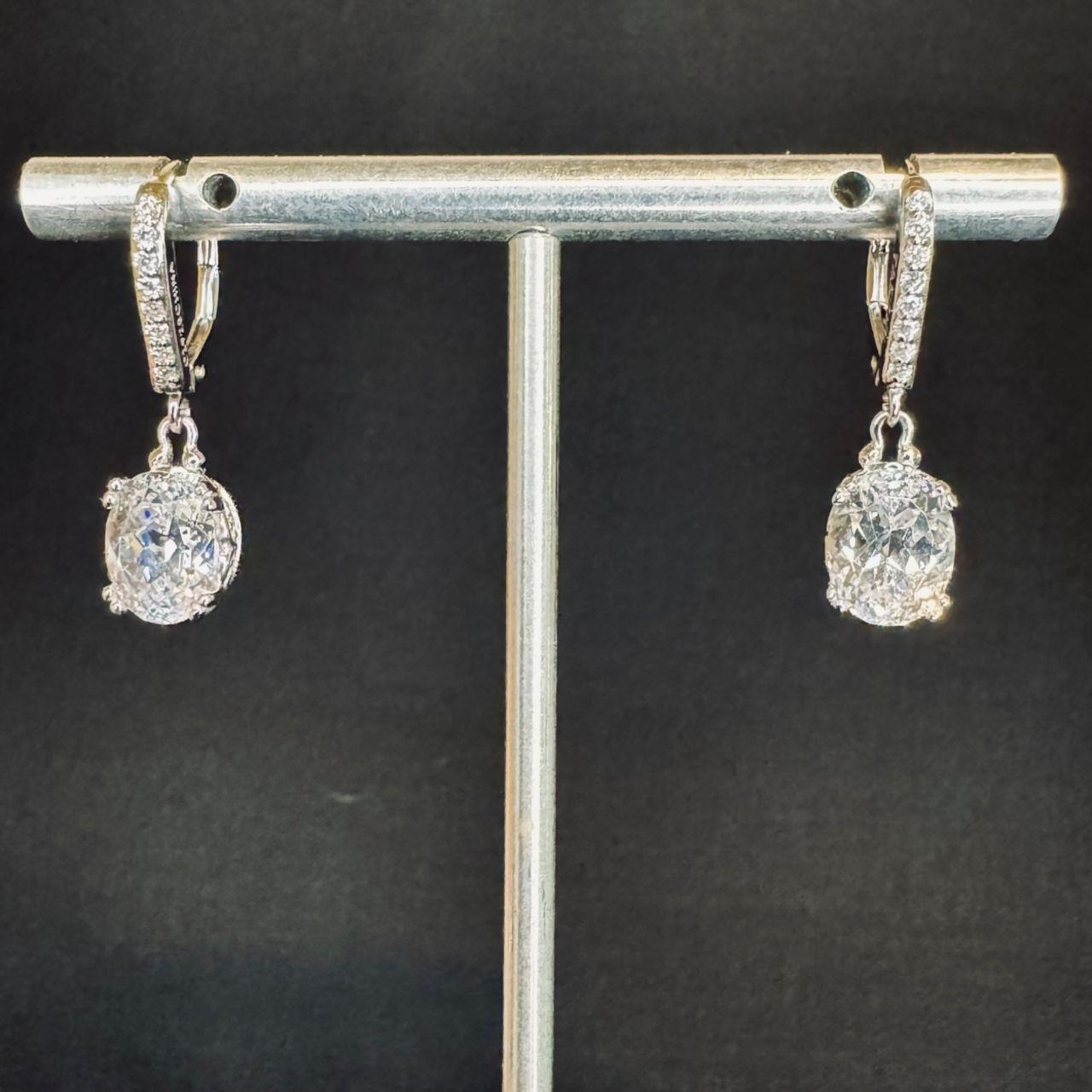 Vintage Carla Sterling Silver Shell Door Knocker Post Earrings 1 Inch - View 13