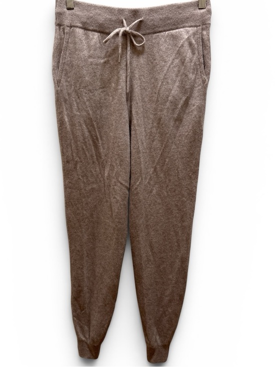 Quince Flowknit Mid-Rise Jogger Black Recycled Polyester Spandex ZJGS01 Womens S - View 12